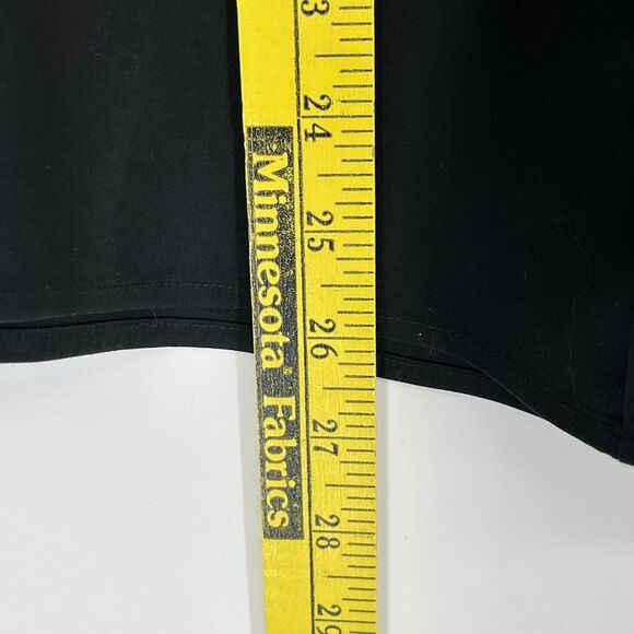 NWT CHICO’S Sloane Black Button Down Shirt Sz 1 (M/8) Effortless No-Iron Cotton - Picture 12 of 16